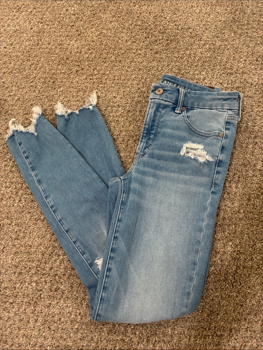 American Eagle Outfitters Distressed Skinny Jeans